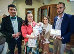 Biskup Radoš krstio malenog Natanaela, deseto dijete obitelji Kovačević iz Koprivnice
